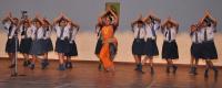 Satyans gaining knowledge about the various mudras and movements of Odissi from Kavita Dwibedi